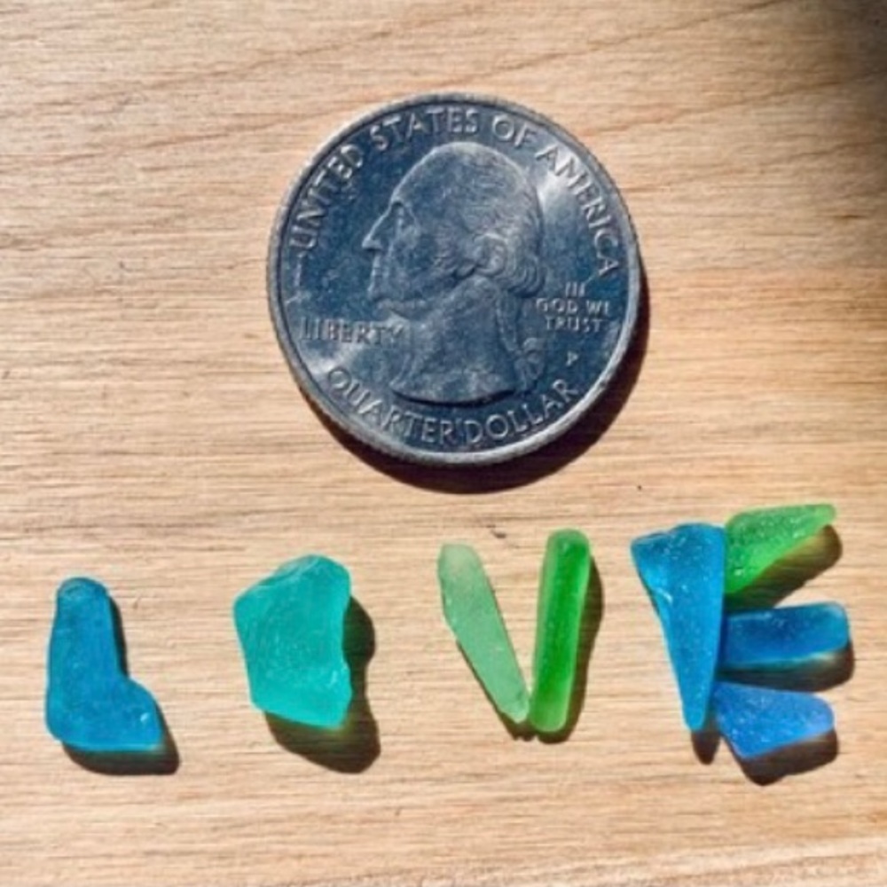 Seaglass “LOVE” Collection - Picture 3 of 5